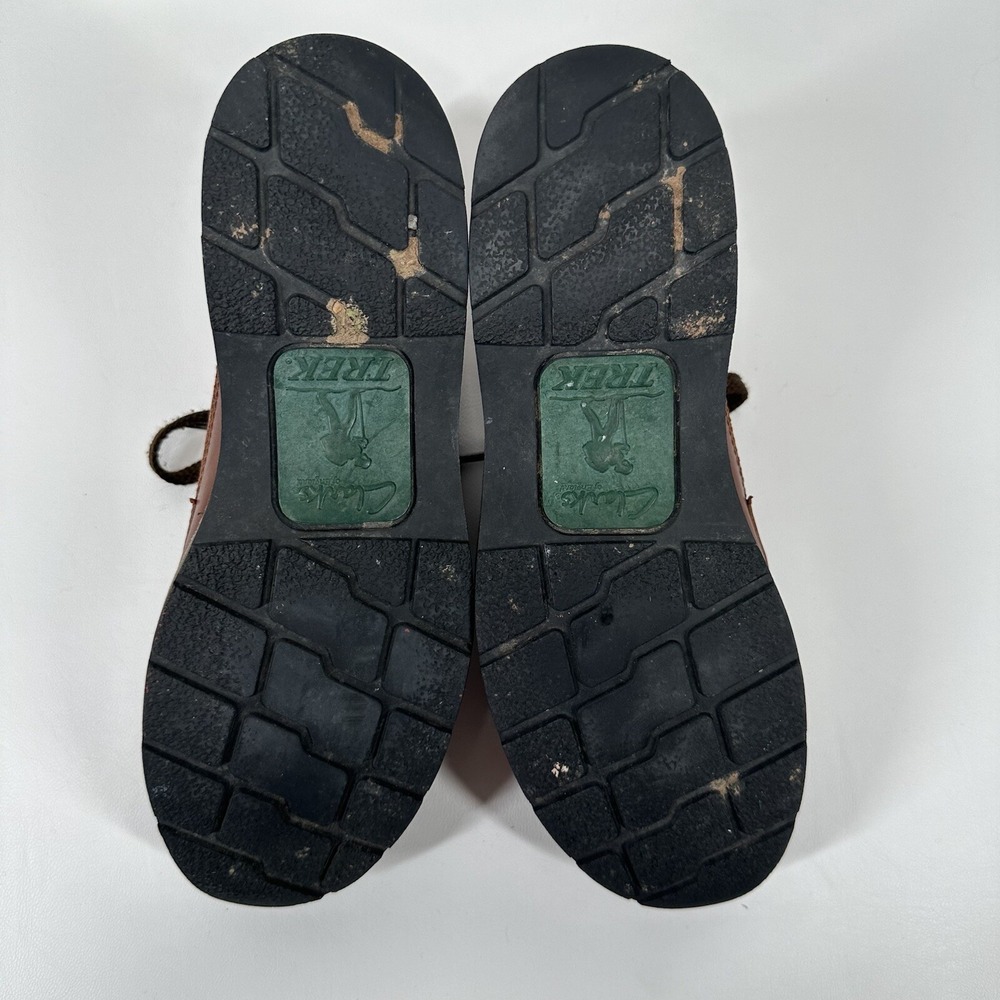 Clarks Of England Trek Shoes Mens Size 8.5 M Made In Portugal - Picture 8 of 9